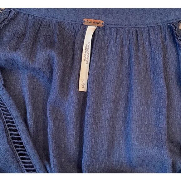 ✨Free People Go Lightly Deep V-Neck Swing Mini Dress✨ - Picture 10 of 10